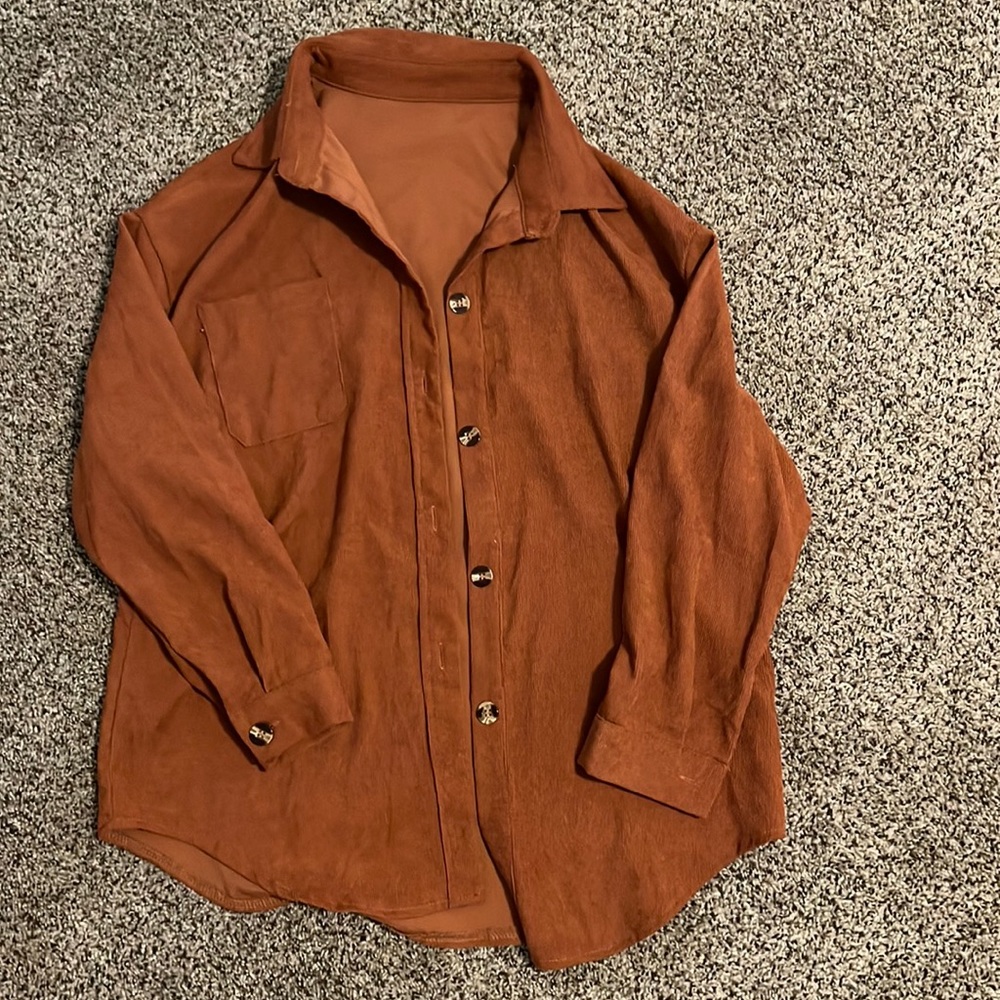 Small corduroy Shein jacket